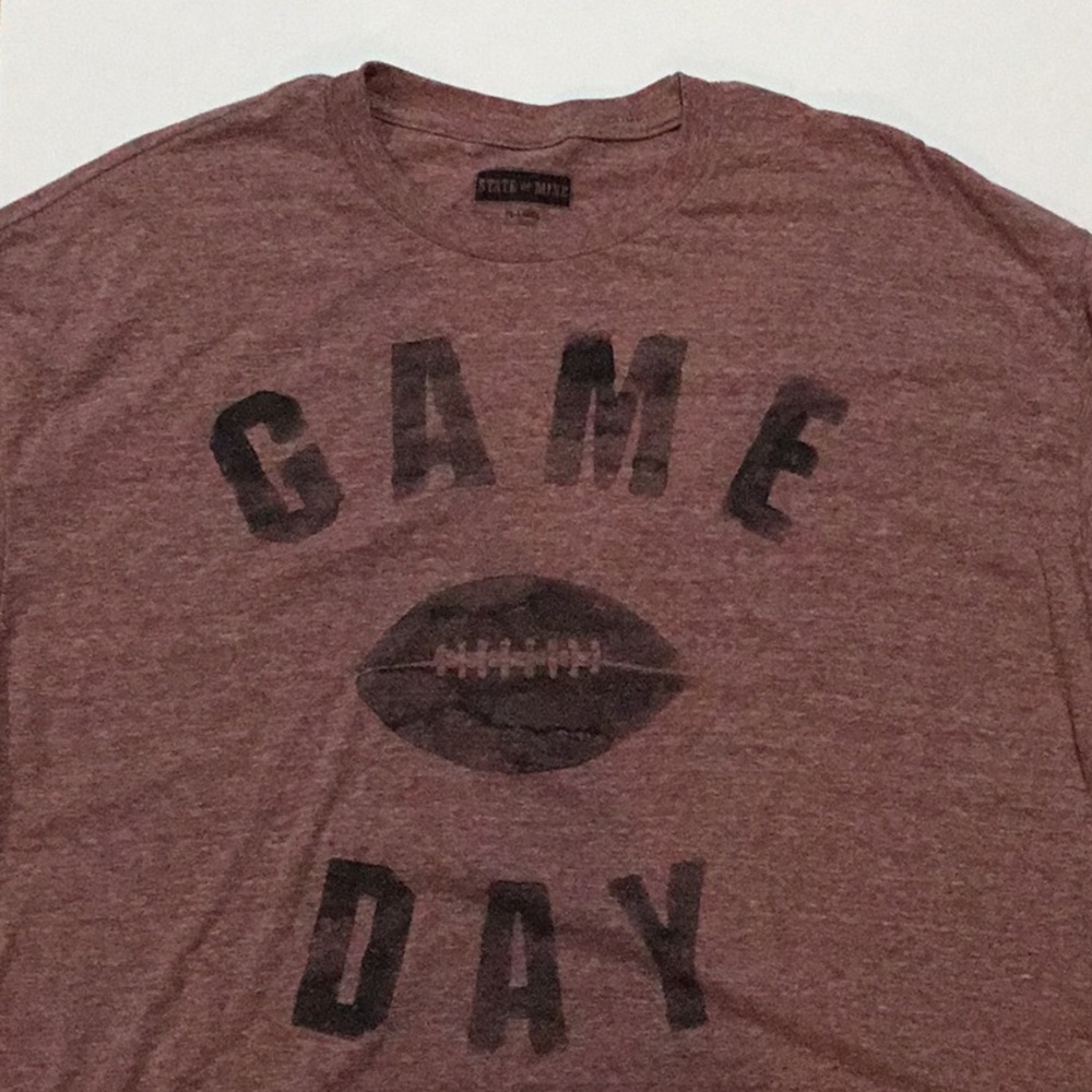 Maroon game day t-shirt
